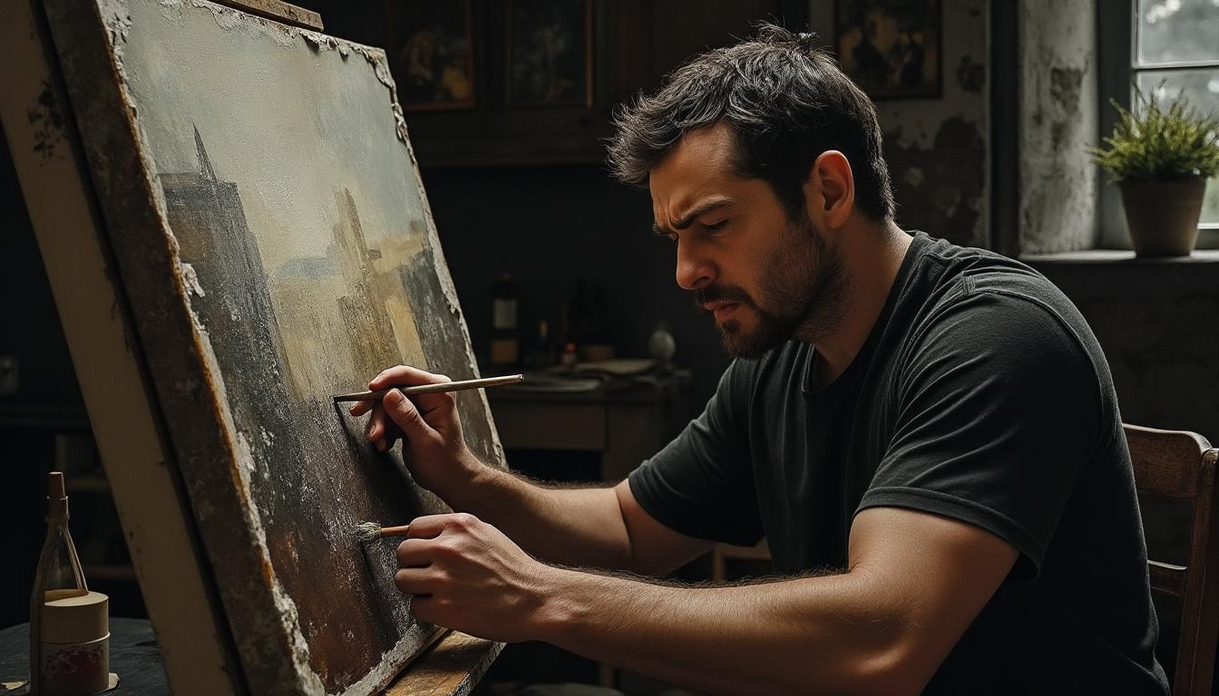 explorez les tourments artistiques du passé, une plongée profonde dans les défis et les émotions qui ont façonné l'histoire de l'art.