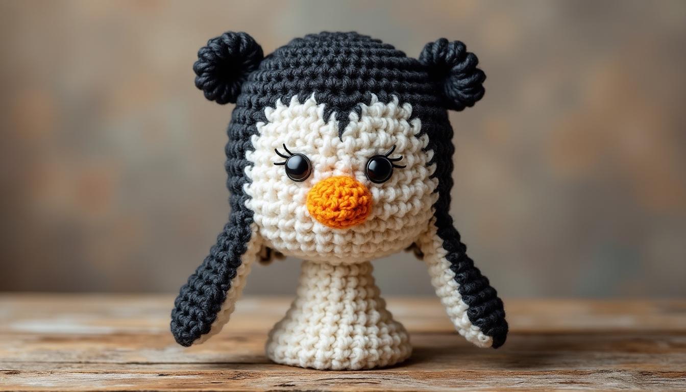 découvrez notre modèle de crochet gratuit pour créer un bonnet pingouin chunky, chaud et tendance. instructions faciles pour un accessoire unique et stylé.