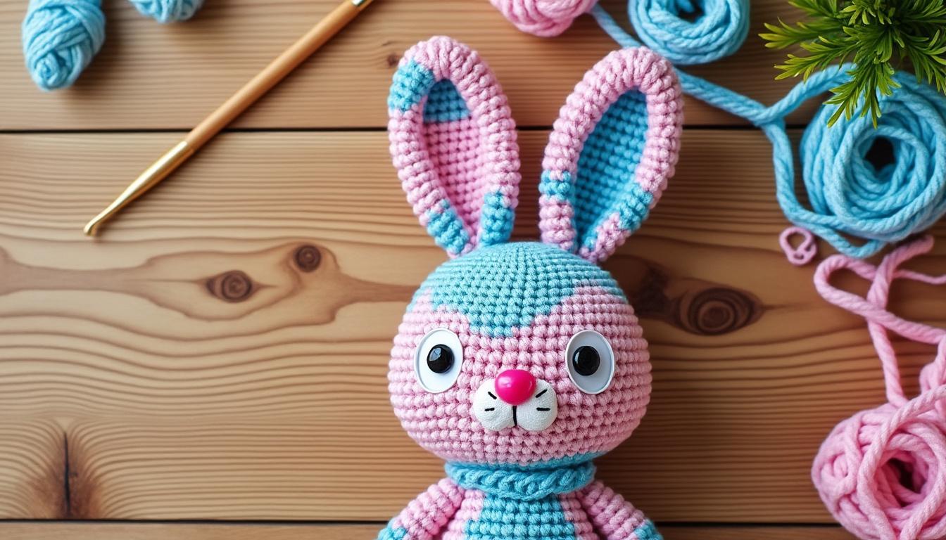 découvrez un modèle de crochet gratuit pour créer le compagnon parfait du lapin de pâques. facile à réaliser, ce projet diy apportera une touche festive et colorée à vos décorations de saison.