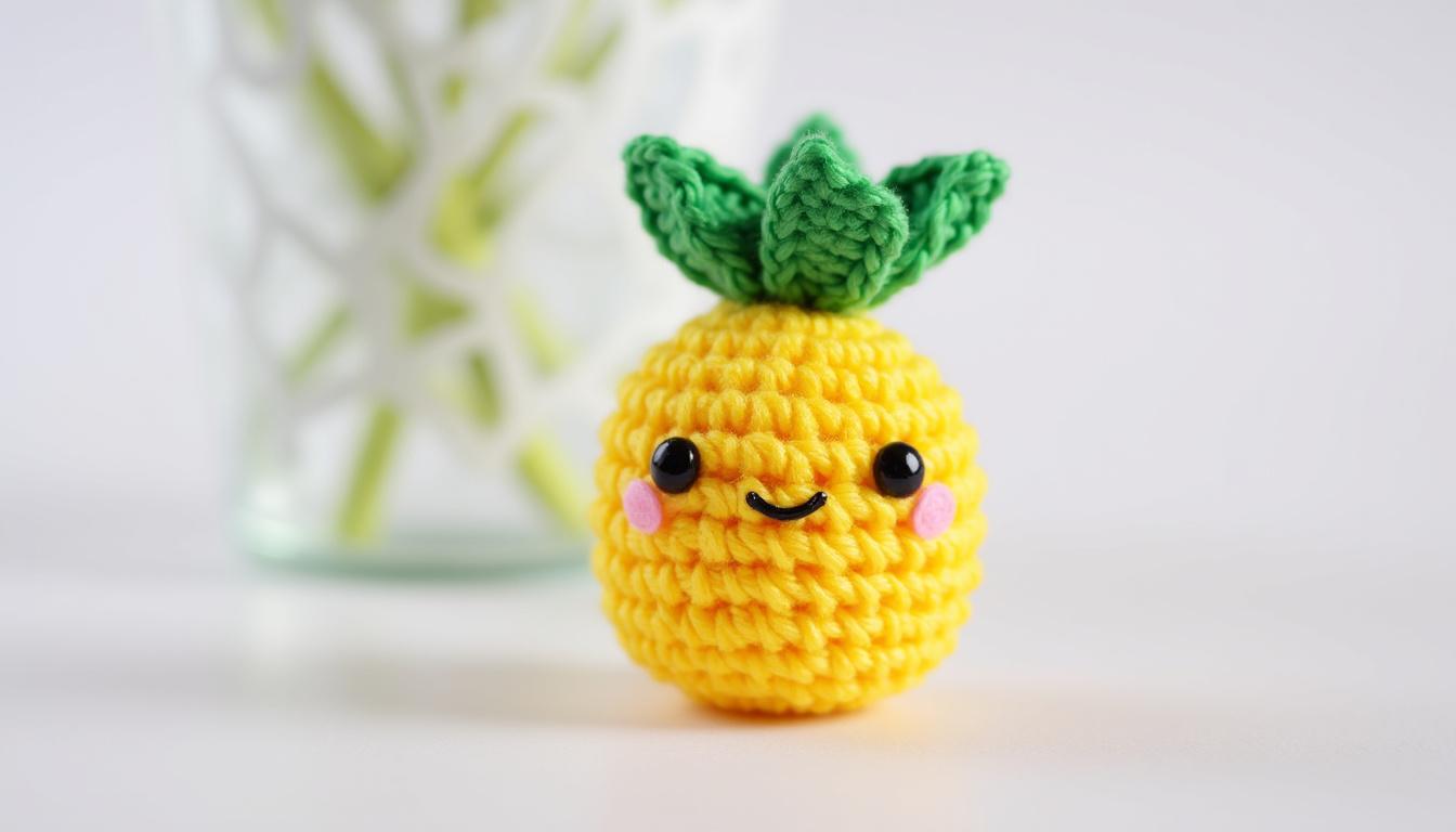 découvrez le modèle de crochet gratuit pineapple bobble décontracté, parfait pour créer des pièces uniques et stylées avec une touche d'originalité tropicale.