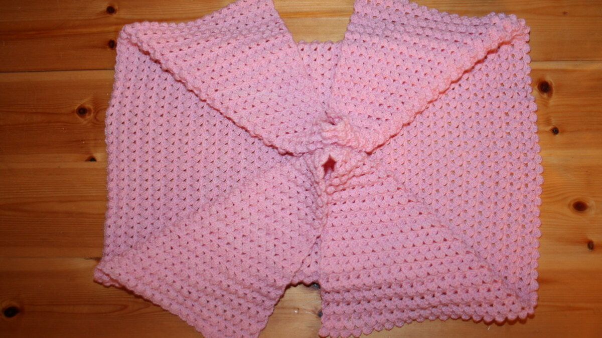 Couverture au crochet douce pour bébé, illustration d’un projet crochet bébé