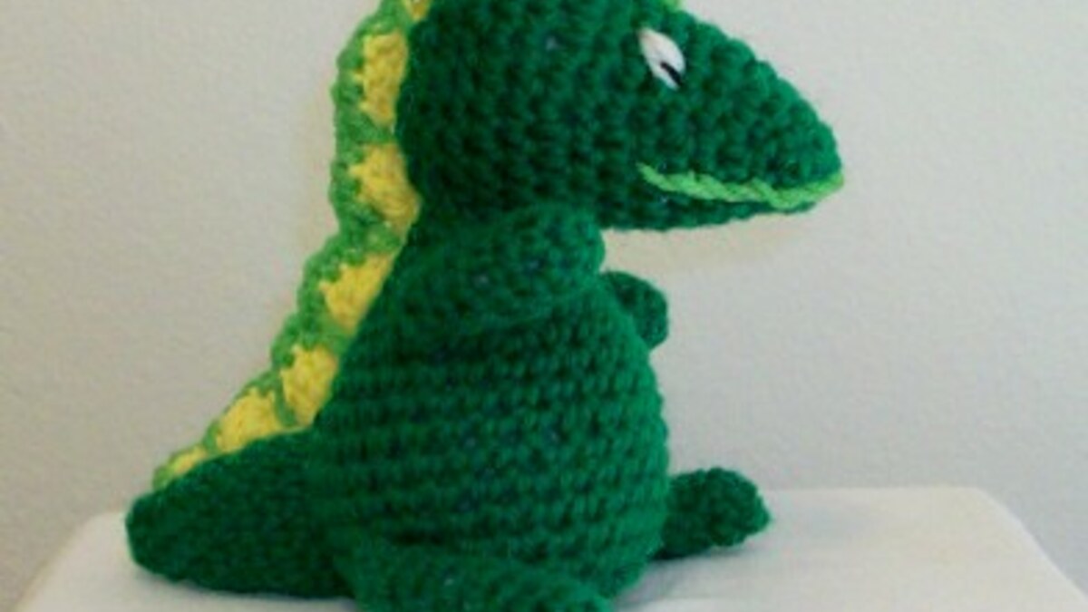 Dragon kawaii au crochet : inspiration créative pour un dessin facile