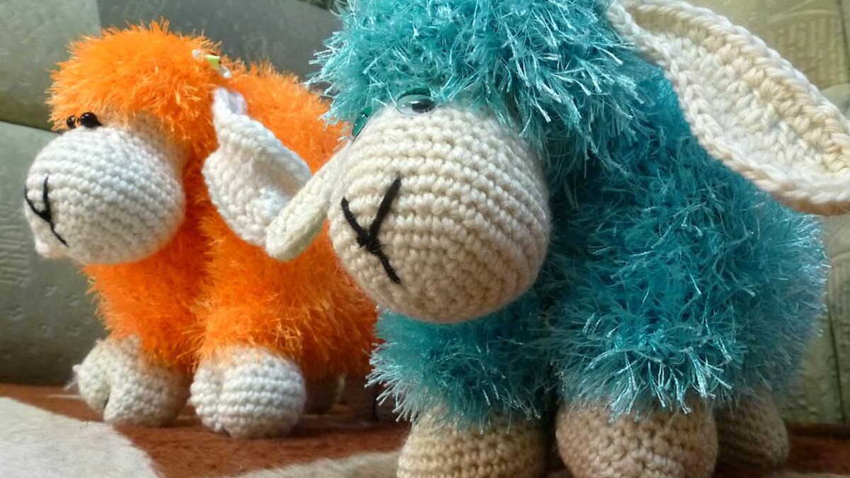 Petit mouton amigurumi au crochet